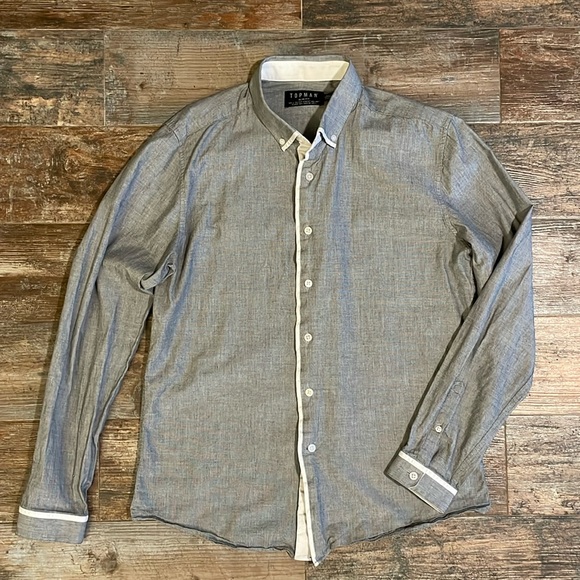 Topman Dress Shirt L - Picture 1 of 4